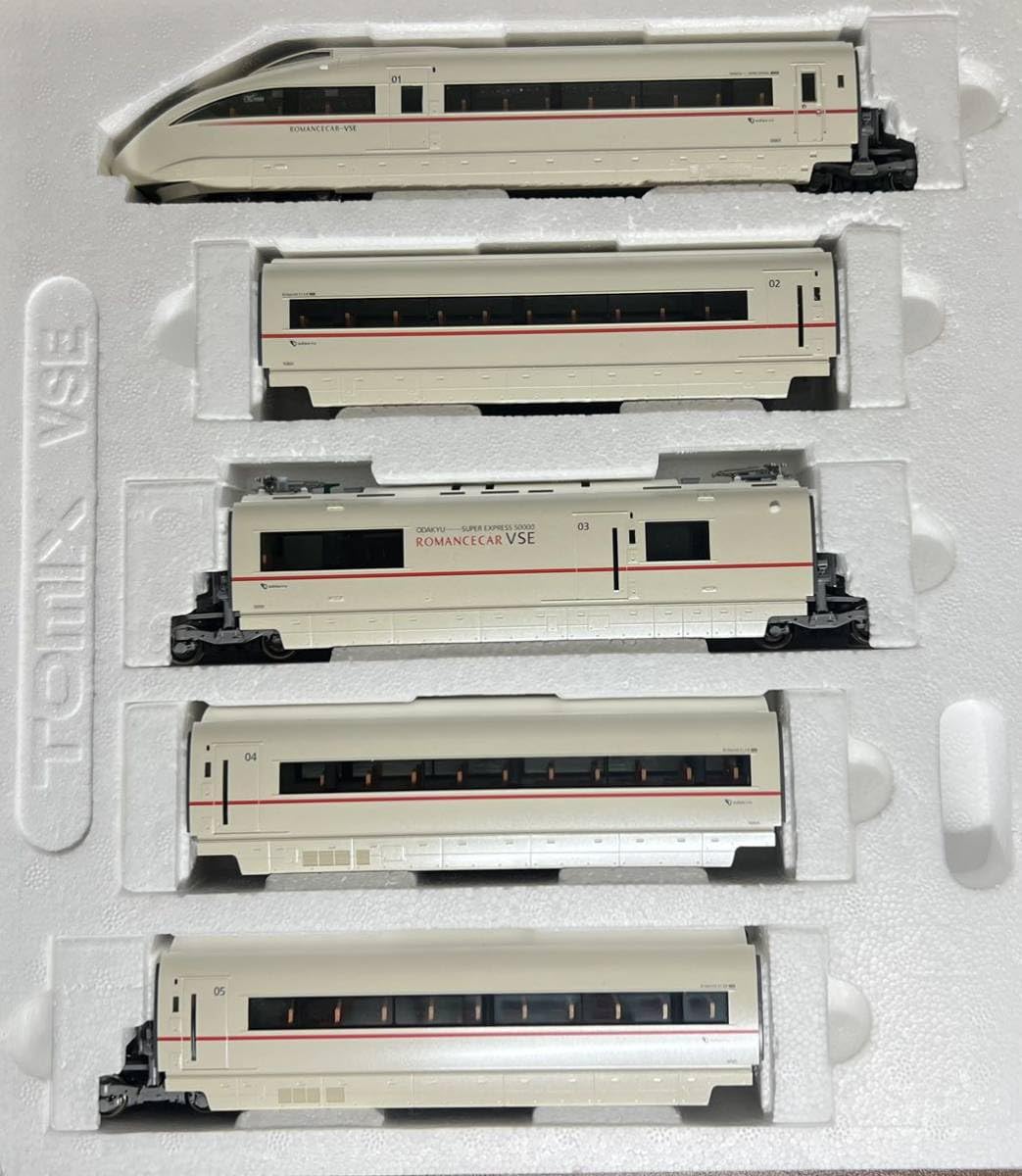 TOMIX92754小田急ロマンスカー50000系VSEセット（室内灯付き） Amazon.co.jp: 【室内灯付き】TOMIX HO-9099 小田急 ロマンスカー